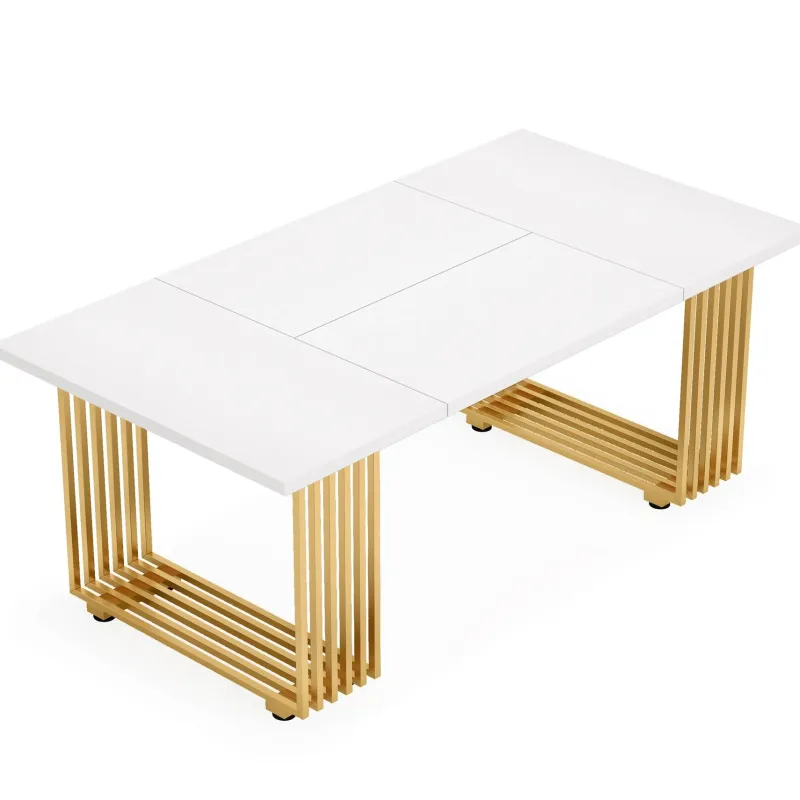 Tribesigns Desks*Executive Desk, 70.9" Modern Office Computer Desk Conference Table