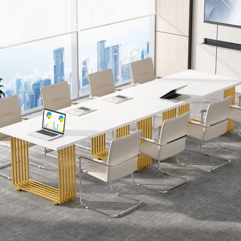 Tribesigns Desks*Executive Desk, 70.9" Modern Office Computer Desk Conference Table