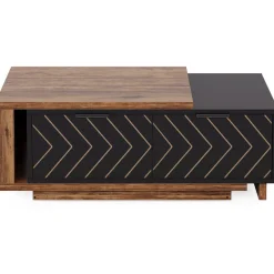 Tribesigns Coffee Tables*Extendable Coffee Table, Center Table Cocktail Table with 2 Storage Drawers