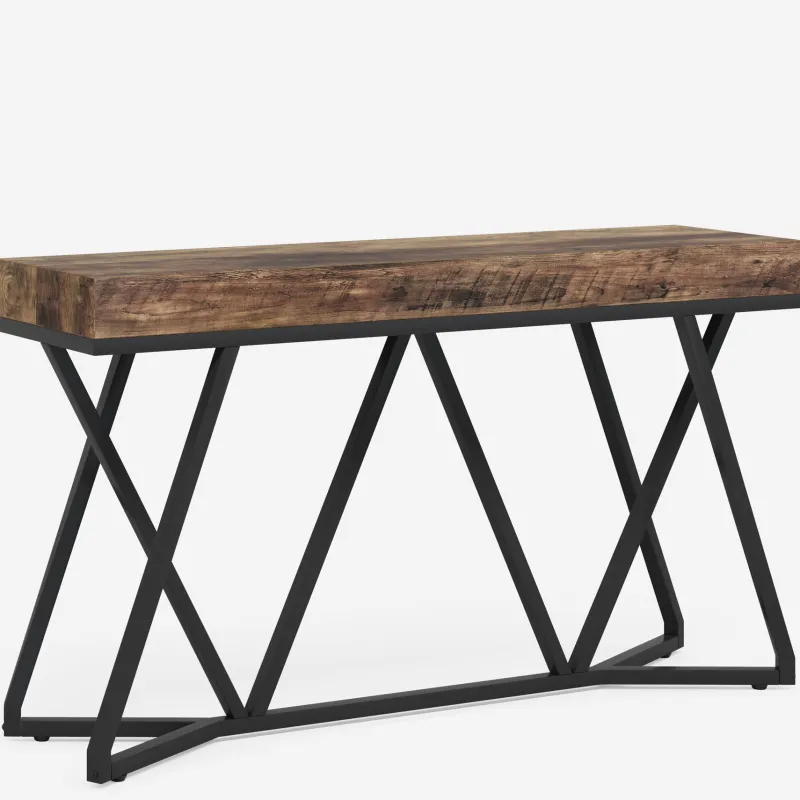 Tribesigns Console Tables|Console Tables*Farmhouse Console Table, 55" Sofa Table Wood Entryway Table