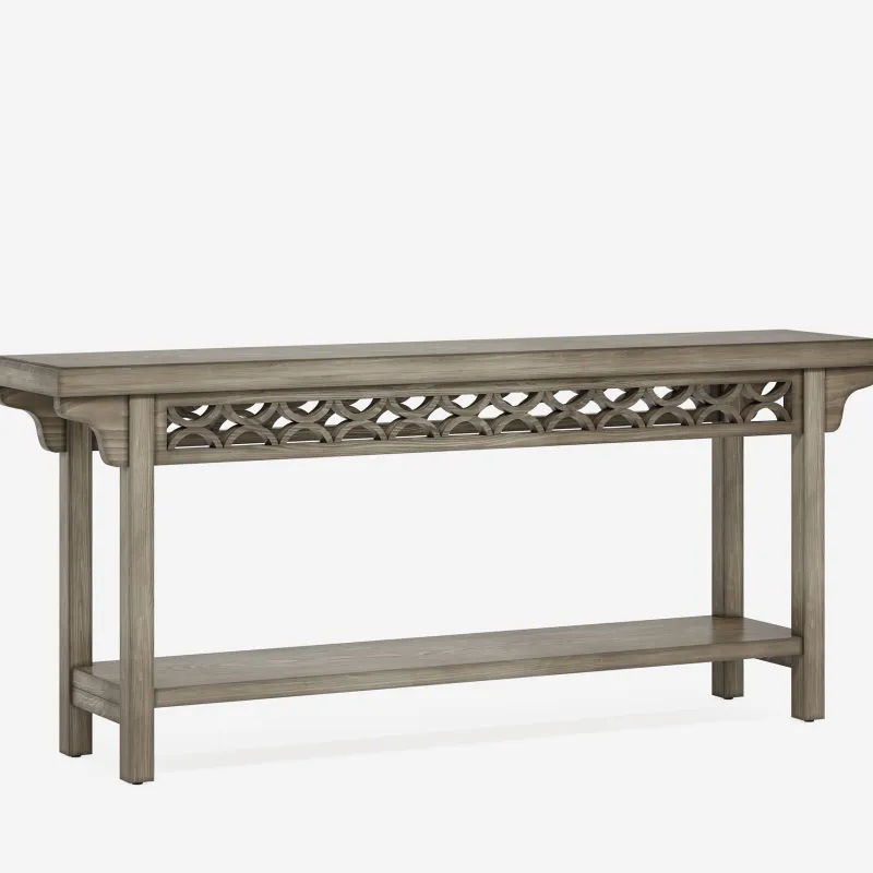 Tribesigns Console Tables|Console Tables*Farmhouse Console Table, 70.8" Narrow Wood Sofa Table with Storage