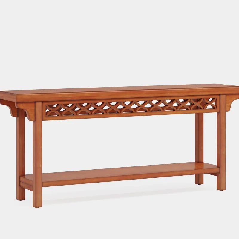 Tribesigns Console Tables|Console Tables*Farmhouse Console Table, 70.8" Narrow Wood Sofa Table with Storage