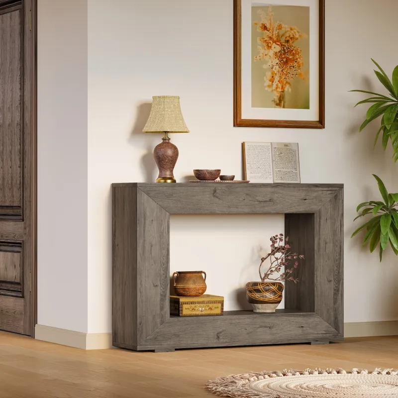 Tribesigns Console Tables|Console Tables*Farmhouse Console Table, 47" Wood Entryway Sofa Table with Storage