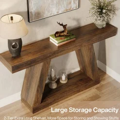 Tribesigns Console Tables|Console Tables*Farmhouse Console Table, 55
