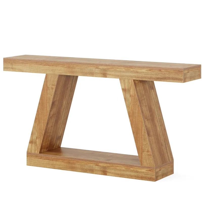 Tribesigns Console Tables|Console Tables*Farmhouse Console Table, 55" Sofa Table with Storage