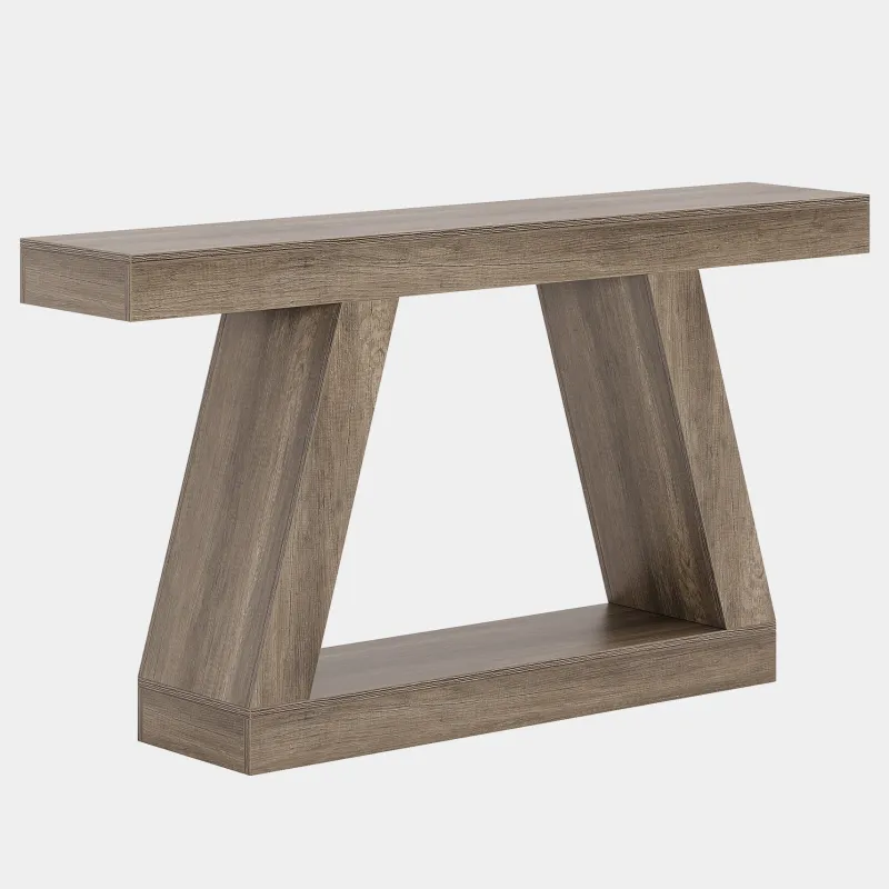 Tribesigns Console Tables|Console Tables*Farmhouse Console Table, 55" Sofa Table with Storage