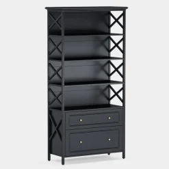 Tribesigns File Cabinets|File Cabinets*File Cabinet, 2 Drawer Vertical Filling Cabinet with Storage Shelves