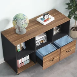 Tribesigns File Cabinets|File Cabinets*File Cabinet, 43 inches Mobile Filing Cabinet for Letter Size