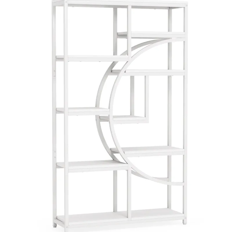 Tribesigns Bookcases & Bookshelves|Bookcases & Bookshelves*Freestanding Bookshelf, 68.9" Etagere Bookcase with 9 Open Shelves