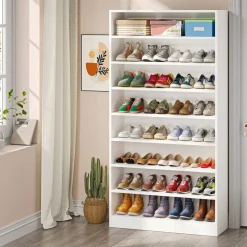 Tribesigns Shoe Racks & Cabinets|Shoe Racks & Cabinets*Freestanding Shoe Cabinet, 9 - Tier 40 - 45 Pairs Shoe Storage Rack