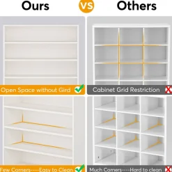 Tribesigns Shoe Racks & Cabinets|Shoe Racks & Cabinets*Freestanding Shoe Cabinet, 9 - Tier 40 - 45 Pairs Shoe Storage Rack