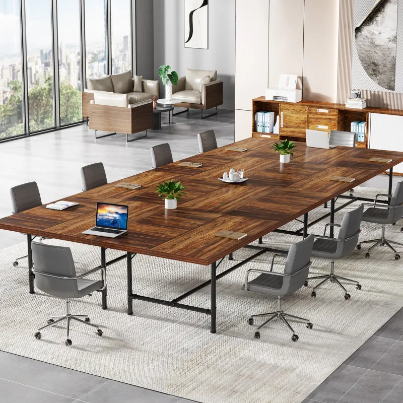 Tribesigns Desks*6FT Conference Table, 70.8" Rectangle Training Table Boardroom Desk