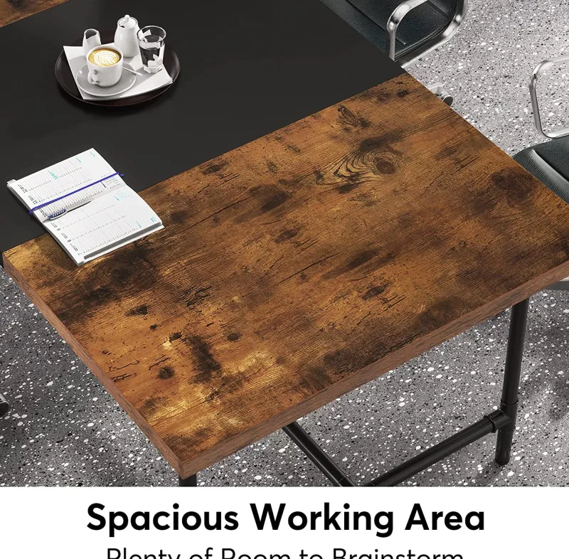 Tribesigns Desks*6FT Conference Table, 70.8 x 35.4 inch Meeting Table Computer Desk