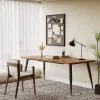 Tribesigns Desks*6FT Conference Table, Rectangular Meeting Room Table Seminar Desk