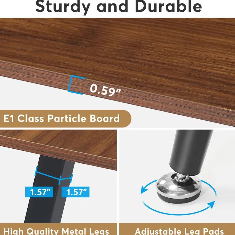 Tribesigns Desks*6FT Conference Table, Rectangular Meeting Room Table Seminar Desk