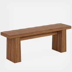 Tribesigns Benches*Full-frontal shot of 's Entryway Bench, Wooden Dining Table Bench End of Bed Bench.