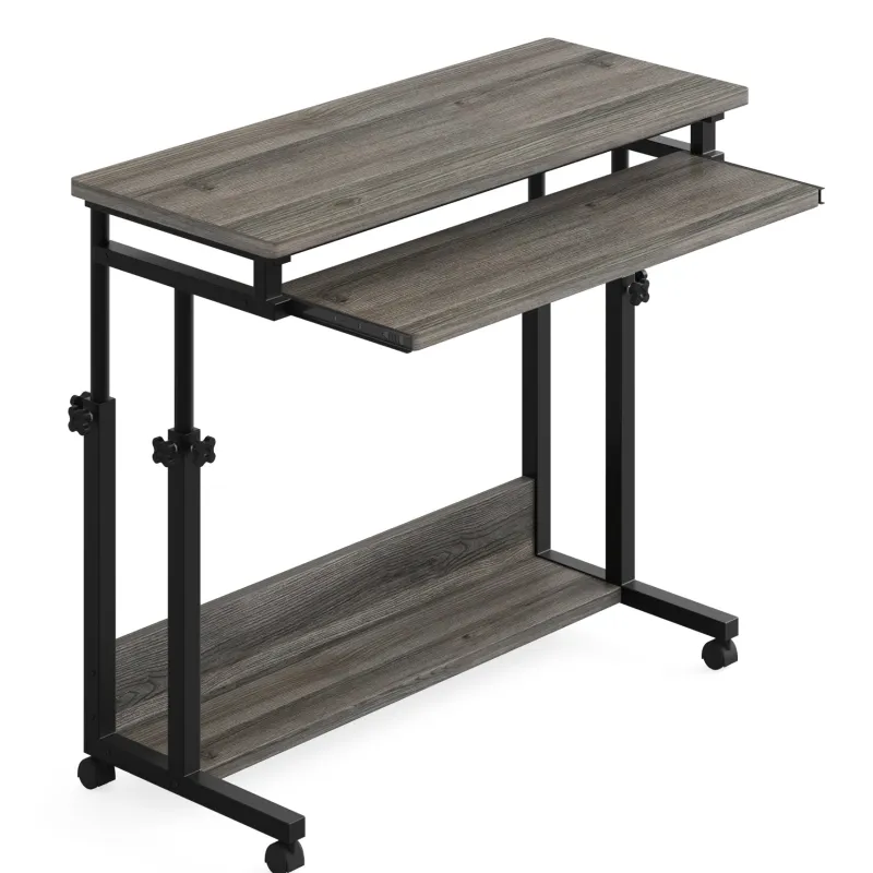 Tribesigns Desks*Height Adjustable Desk, Rolling Standing Desk Portable Desk
