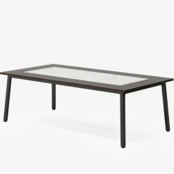 Tribesigns Dining Tables*79-Inch Dining Table for 8-10 People, Modern Kitchen Dinner Table