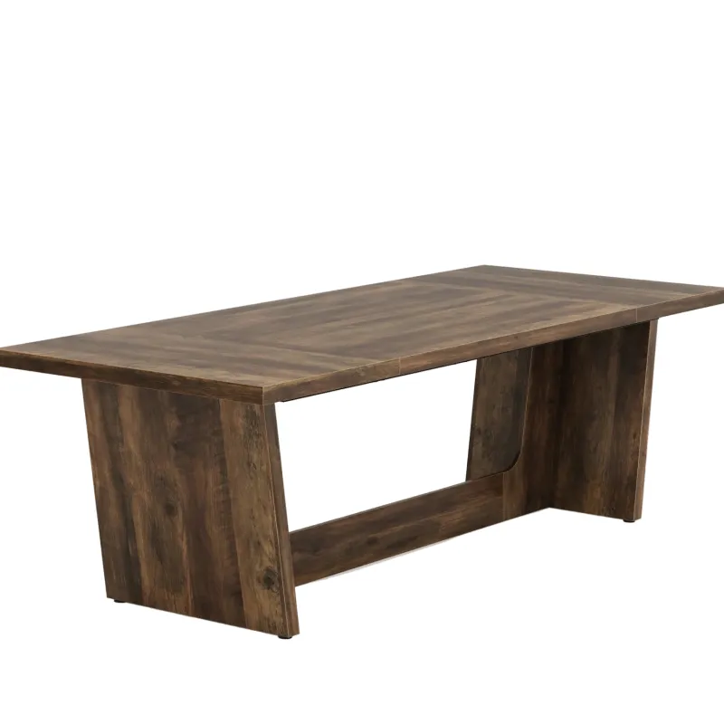 Tribesigns Dining Tables*70.8-Inch Dining Table, Wood Farmhouse Kitchen Table for 4-6