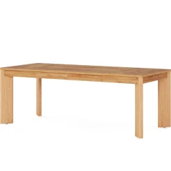 Tribesigns Dining Tables*63-inch Dining Table, Wooden Farmhouse Kitchen Table for 4-6