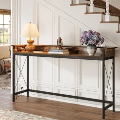 Tribesigns Console Tables|Console Tables*Industrial Console Table, 70.9