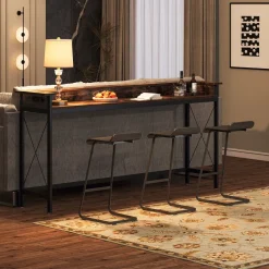 Tribesigns Console Tables|Console Tables*Industrial Console Table, 70.9