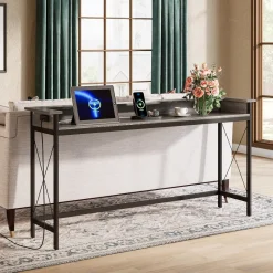 Tribesigns Console Tables|Console Tables*Industrial Console Table, 70.9
