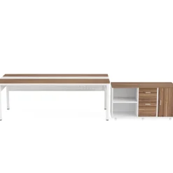 Tribesigns Desks*Industrial L - Shaped Desk, 71