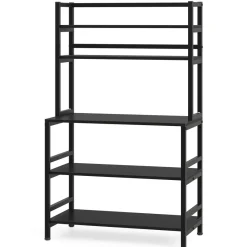 Tribesigns Baker's Racks|Baker's Racks*Kitchen Baker's Rack, 5-Tier Microwave Oven Stand with Hutch