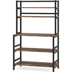 Tribesigns Baker's Racks|Baker's Racks*Kitchen Baker's Rack, 5-Tier Microwave Oven Stand with Hutch