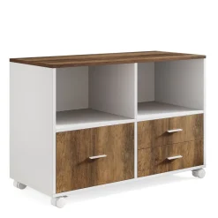 Tribesigns Printer Stands|Printer Stands*Lockable File Cabinet Printer Stand with Drawers & Caster