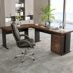 Tribesigns Desks*L-Shaped Desk, 83