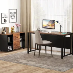 Tribesigns Desks*L-Shaped Desk, 55