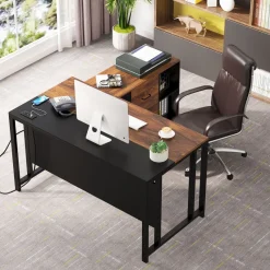 Tribesigns Desks*L-Shaped Desk, 55