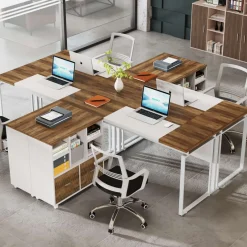 Tribesigns Desks*L-Shaped Executive Desk, 63