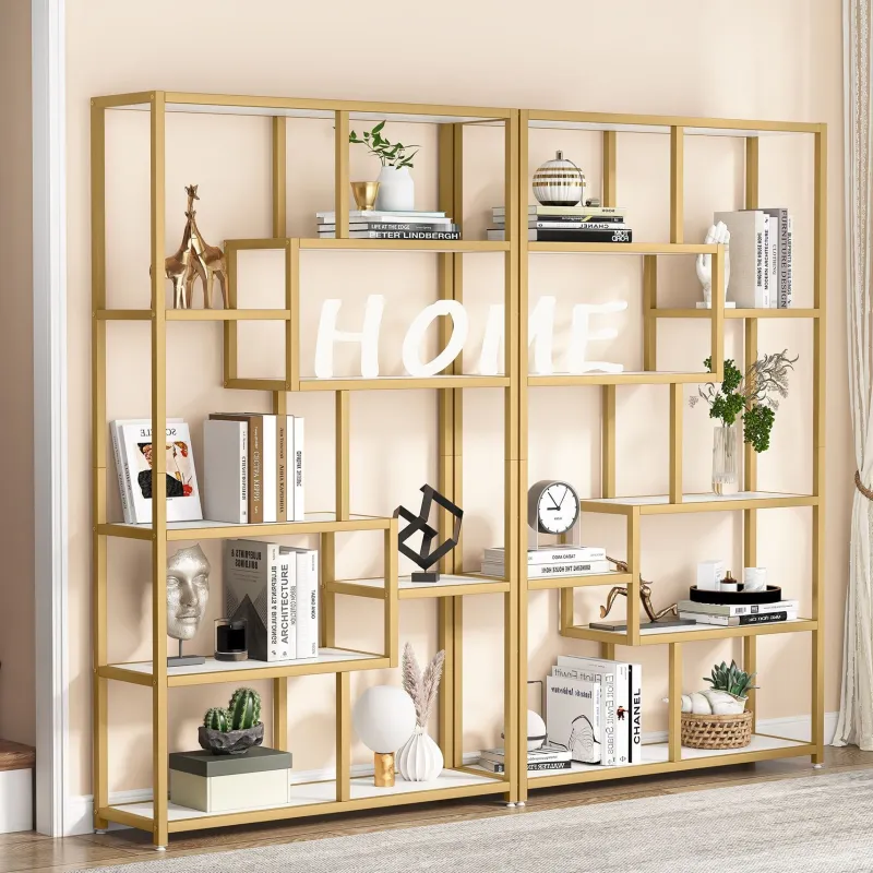 Tribesigns Bookcases & Bookshelves|Bookcases & Bookshelves*Modern Bookshelf, 8 - Open Shelf Etagere Bookcase Storage Organizer