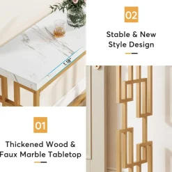 Tribesigns Console Tables|Console Tables*Modern Console Table, 42.5