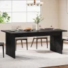 Tribesigns Dining Tables*Modern Dining Table, 63" Rectangular Kitchen Table for 6 People
