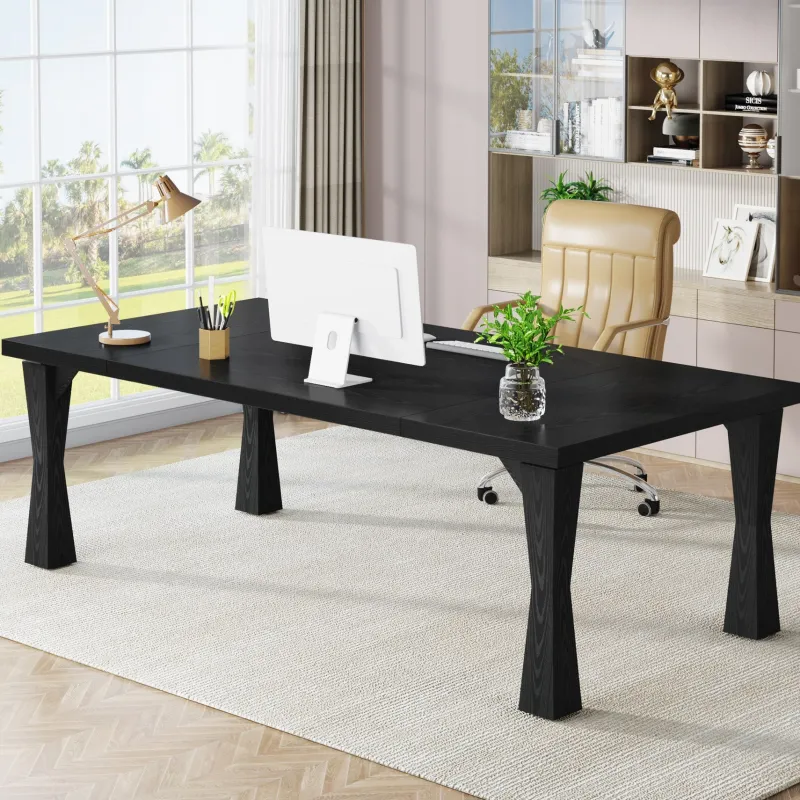 Tribesigns Desks*Modern Executive Desk, 71" Computer Desk Conference Table