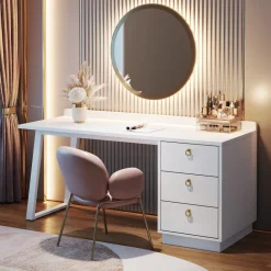 Tribesigns Makeup Vanities*Modern Makeup Vanity Desk, 55