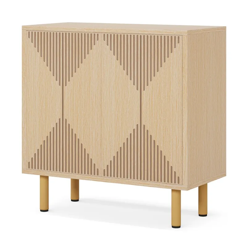 Tribesigns Sideboards & Buffets|Sideboards & Buffets*Modern Sideboard Buffet, 58" Wood Storage Cabinet with Doors