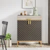 Tribesigns Sideboards & Buffets|Sideboards & Buffets*Modern Sideboard Buffet Kitchen Cabinet with Drawer & Removable Shelves