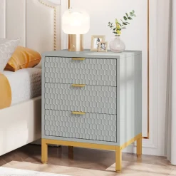 Tribesigns Nightstands*Nightstand, 25.8