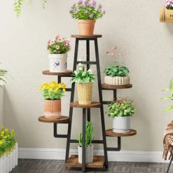 Tribesigns Plant Stands|Plant Stands*Plant Stand, 7 Tier Plant Pots Holder Rack Flower Stand Shelf