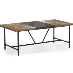 Tribesigns Dining Tables*Rectangle Dining Table, Industrial Breakfast Dinner Table for 6 - 8 people