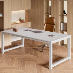 Tribesigns Desks*Rectangular Conference Table, 6FT Meeting Seminar Table Computer Desk
