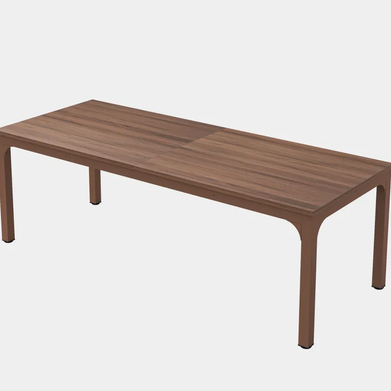 Tribesigns Dining Tables*Rectangular Dining Table, 78 inch Long Kitchen Table for 6-8 People