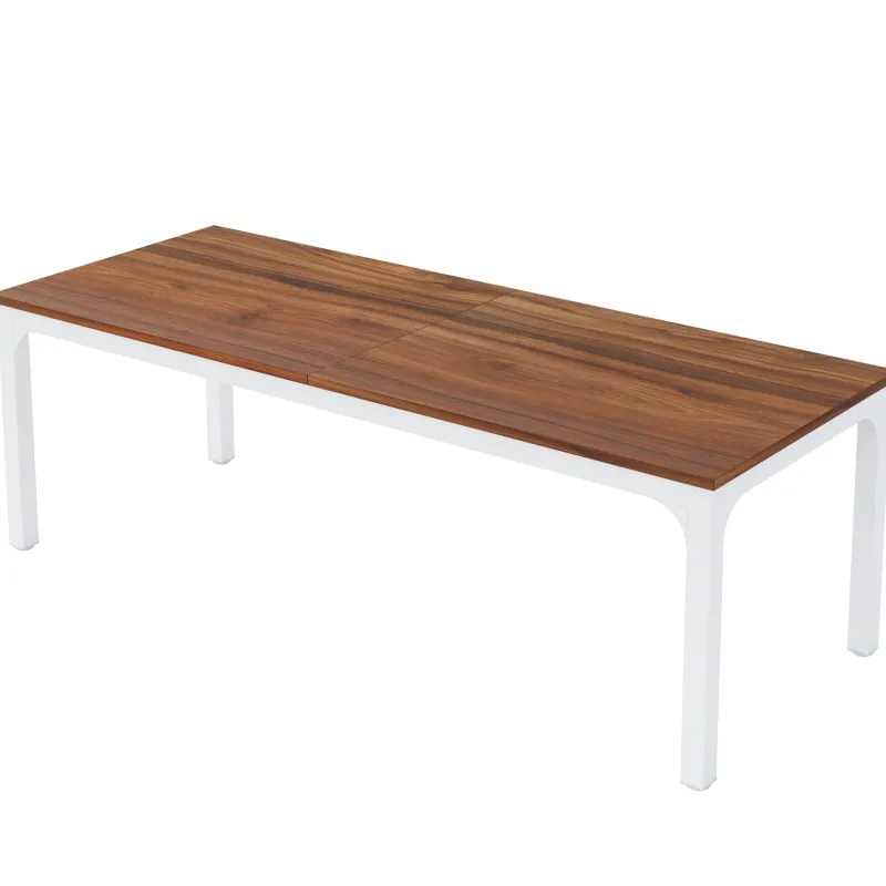Tribesigns Dining Tables*Rectangular Dining Table, 78 inch Long Kitchen Table for 6-8 People