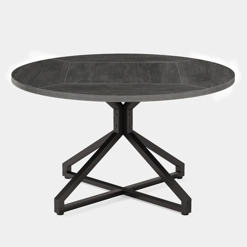 Tribesigns Dining Tables*Round Dining Table, 47" Circle Kitchen Table for 4-6 People