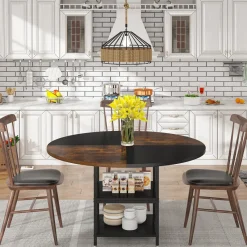 Tribesigns Dining Tables*Round Dining Table, 47